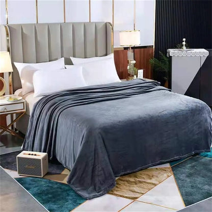 Soft Lightweight Microfiber Flannel Blankets