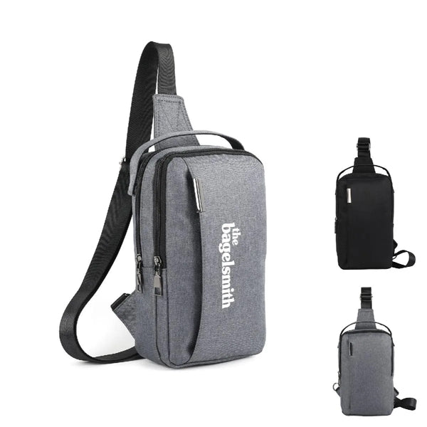 BUSINESS SLING BAG BACKPACK ( 10" x 6" x 2.5" )