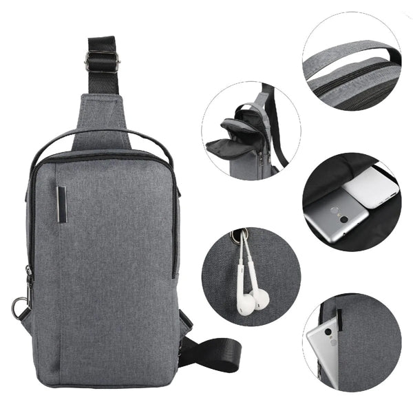BUSINESS SLING BAG BACKPACK ( 10" x 6" x 2.5" )