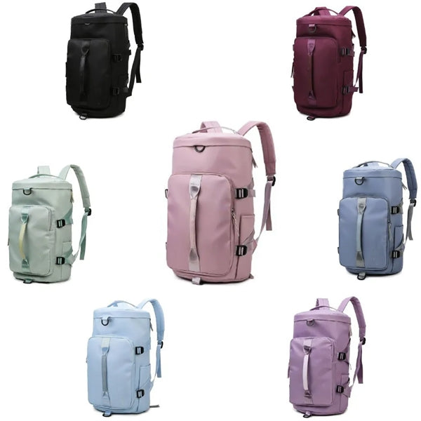 Gym Travel Backpack Duffel Bag with Shoes Compartment