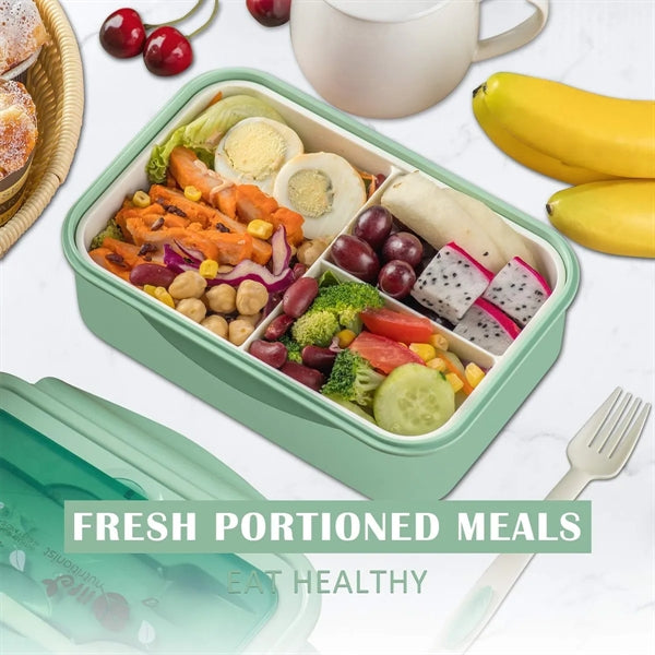 Custom Bento Lunch Box With Spoon & Fork