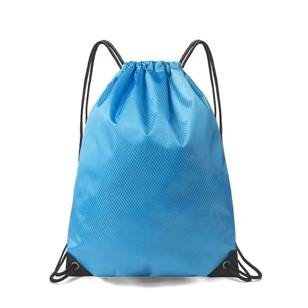 17"x13.4" Polyester Drawstring Backpacks