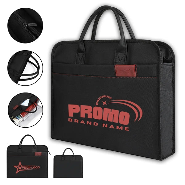 15.6 Inch Large Capacity Laptop Tote Bag Document Briefcase