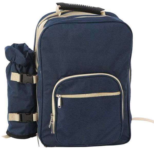 Large Capacity Picnic Backpack Set For 4 Person
