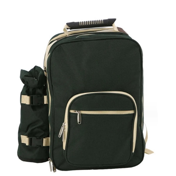 Large Capacity Picnic Backpack Set For 4 Person