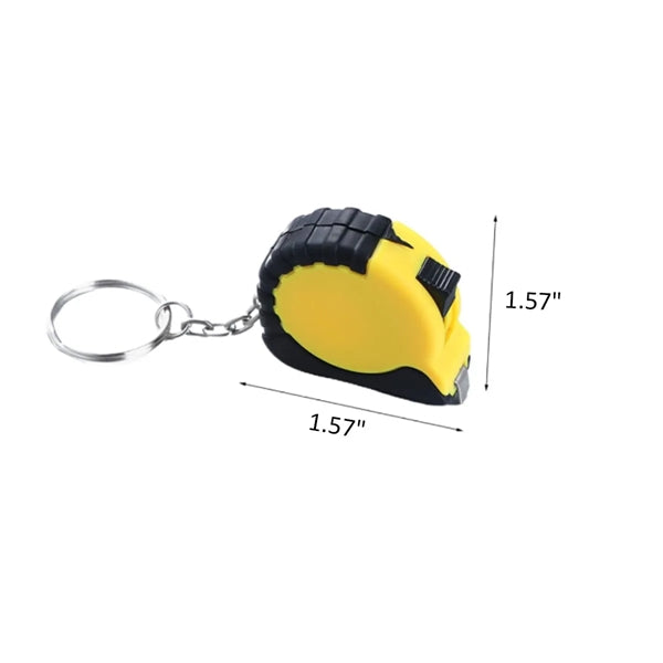 Portable Mini Retractable Pocket Keyring Tape Measure