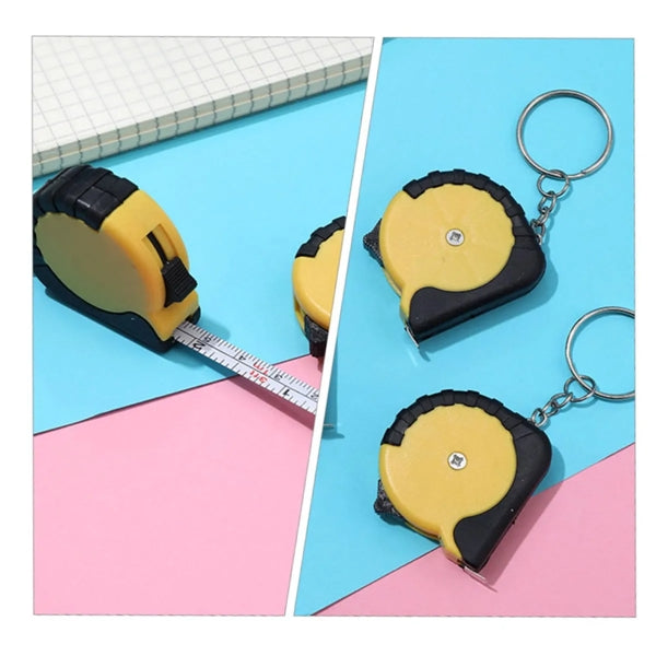Portable Mini Retractable Pocket Keyring Tape Measure