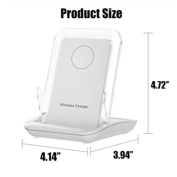 15W Magnetic Wireless Charger Desktop Mobile Phone Holder