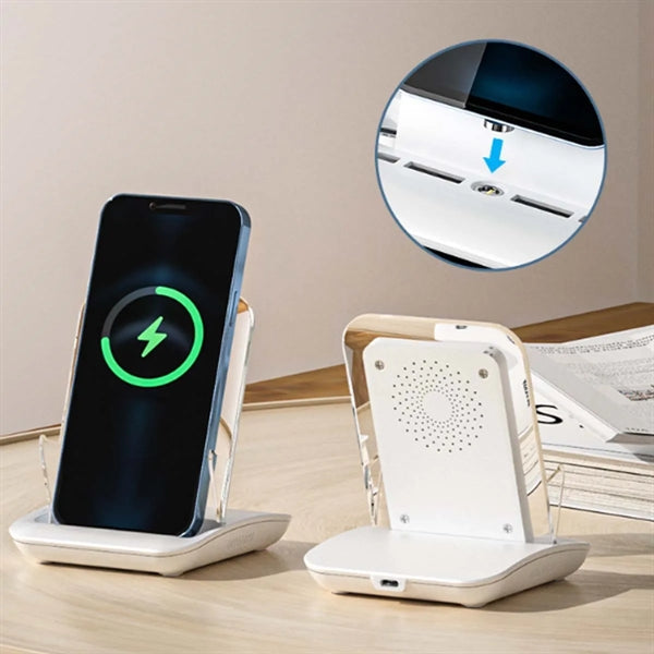 15W Magnetic Wireless Charger Desktop Mobile Phone Holder