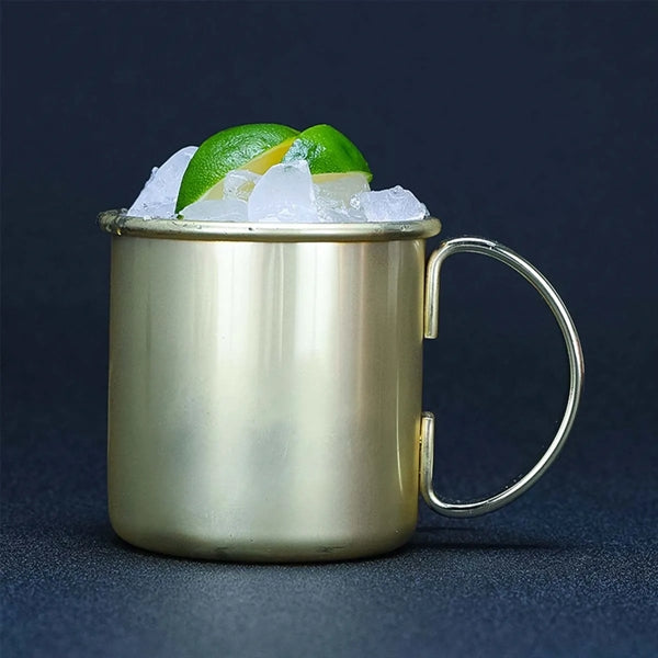 14 oz.Custom Classic Stainless Steel Moscow Mule Mugs