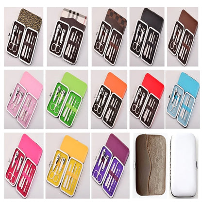 7pcs Stainless Steel Nail Clipper Tool Set All Over Printing