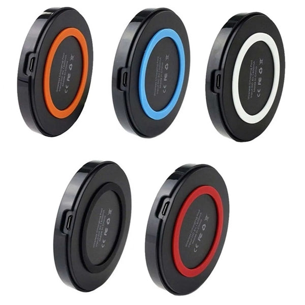 10W Round Protable Wireless Charger Fast Charging Dock Pad