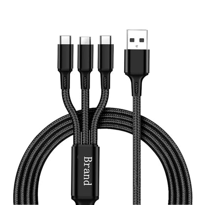 3 In 1 USB Fast Charging Cable