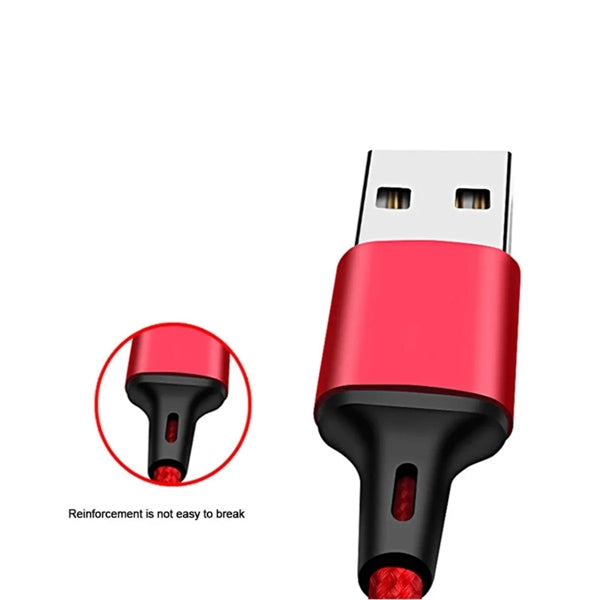 3 In 1 USB Fast Charging Cable
