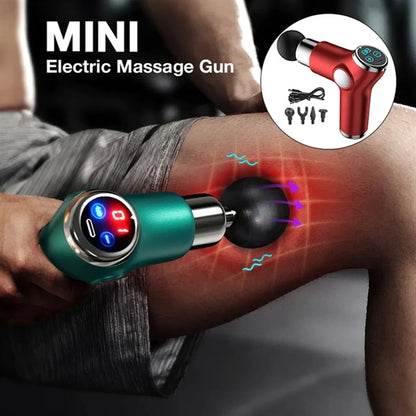 Portable Mini Massage Gun With LCD Display