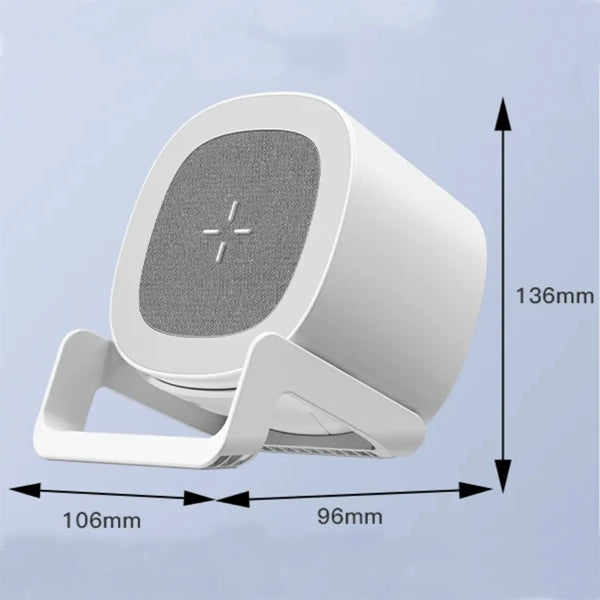 4-In-1 Wireless Charging Music Light Bluetooth Speaker