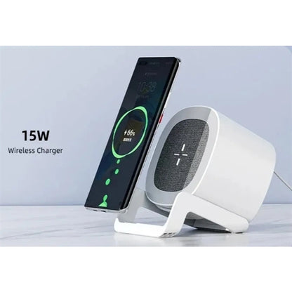 4-In-1 Wireless Charging Music Light Bluetooth Speaker