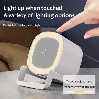 4-In-1 Wireless Charging Music Light Bluetooth Speaker