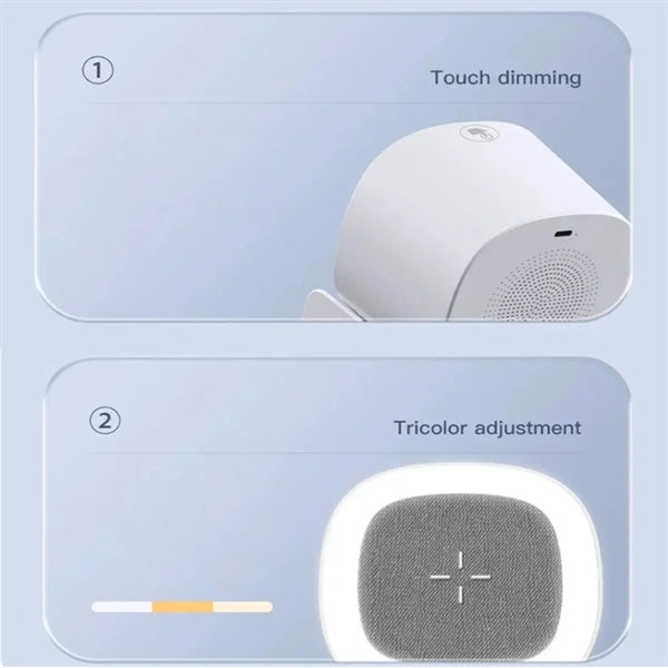 4-In-1 Wireless Charging Music Light Bluetooth Speaker