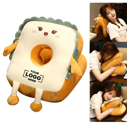 Cute Toast Nap Pillow