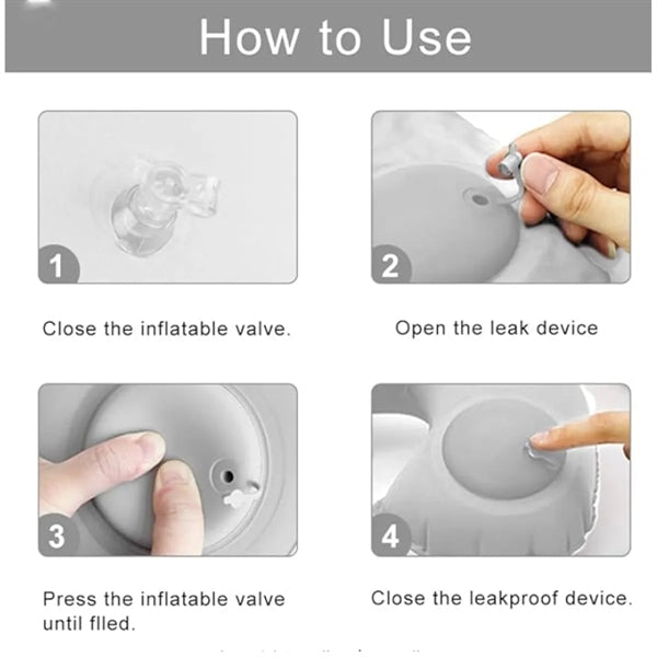 Automatic Inflatable Travel Pillow