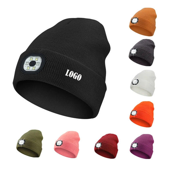 LED Beanie With Light
