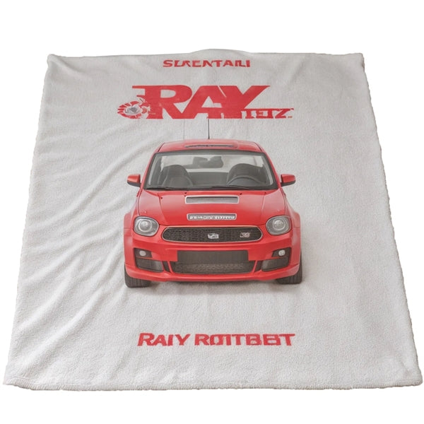 11" X 18" Sublimation Serged Hem Microfiber Rally Towel