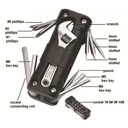 Compact Pocket Portable Repair Multifunction Tool Kits