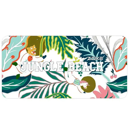 30" X 60" Sublimated Silk Touch Velour Beach Towel