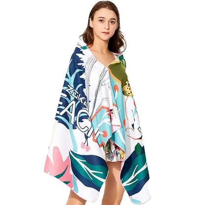 30" X 60" Sublimated Silk Touch Velour Beach Towel