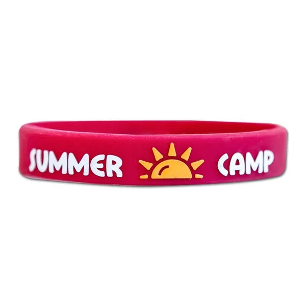 Custom Embossed Printed Silicone Wristbands