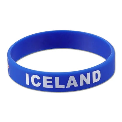 1/2 inch Embossed Printed Wristband