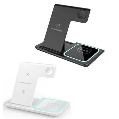 15W Wireless Charger 3 in 1 Fast Foldable Charging Station