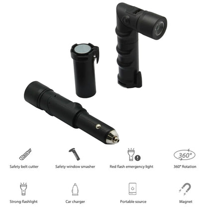 8 In 1 Car Charger Power Bank Auto Safety Tool