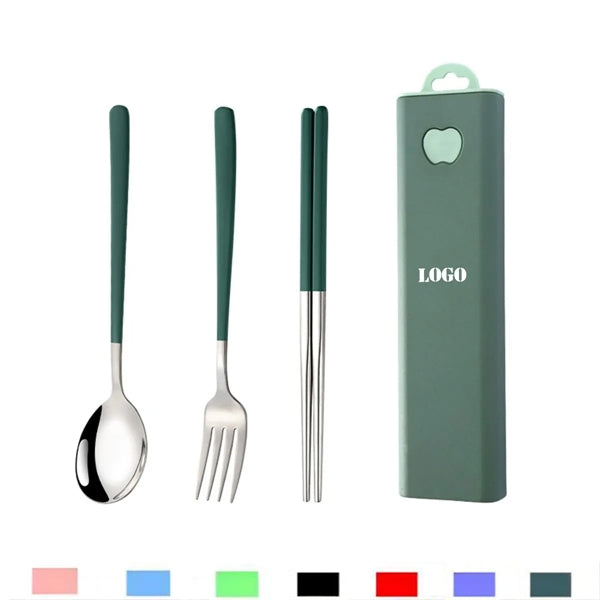 Portable Utensil Set With Case
