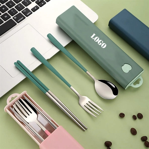 Portable Utensil Set With Case