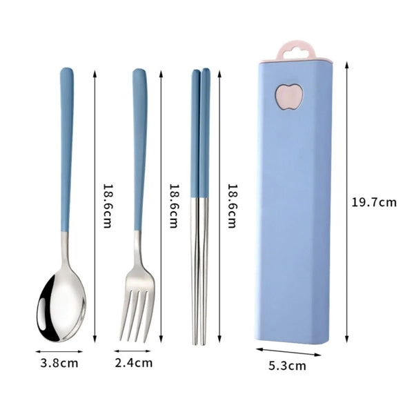 Portable Utensil Set With Case