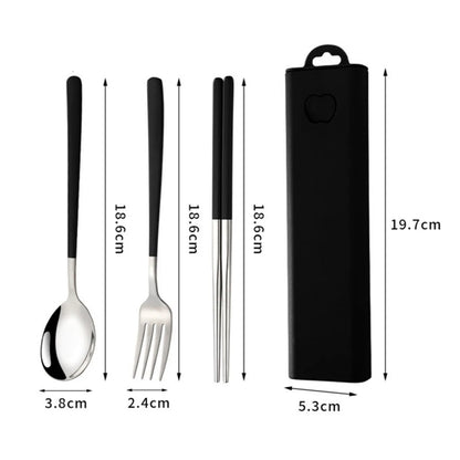 Portable Utensil Set With Case