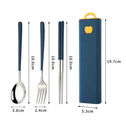 Portable Utensil Set With Case