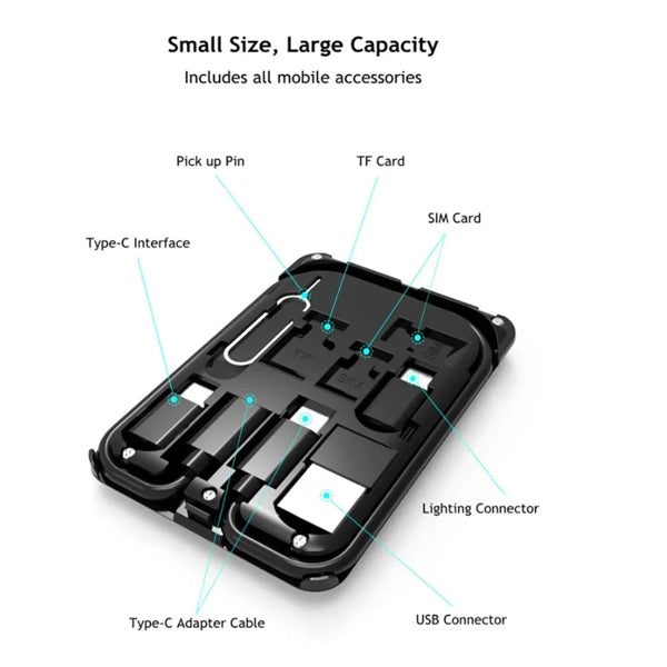 15W Wireless Charger Multi-Function Data Cable