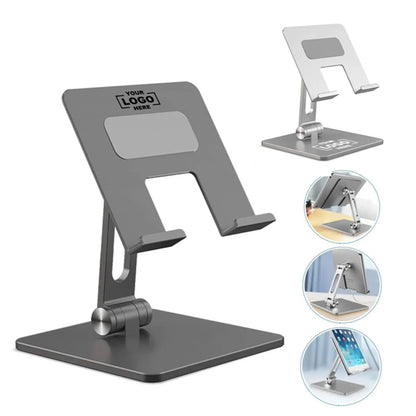 Adjustable Folding Desktop Phone Holder & Tablet Stand