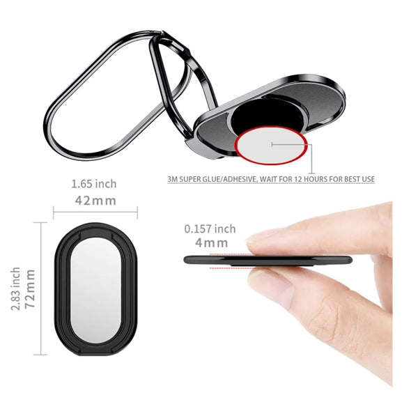 Foldable Ring Buckle Phone Bracket