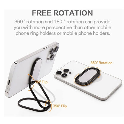 Foldable Ring Buckle Phone Bracket