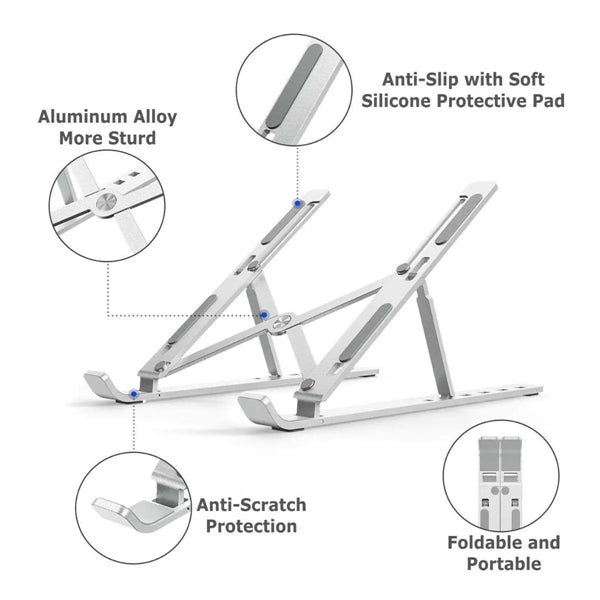 Aluminum Folding Portable Laptop Stand