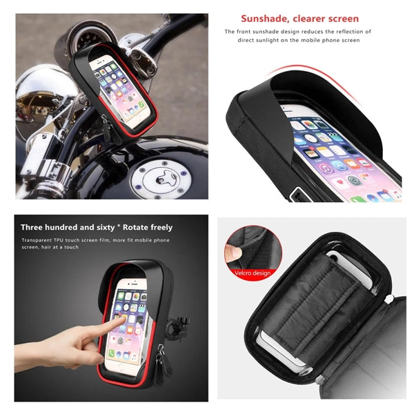 Bicycle Phone Holder Bag Mount Bike Accessories Case