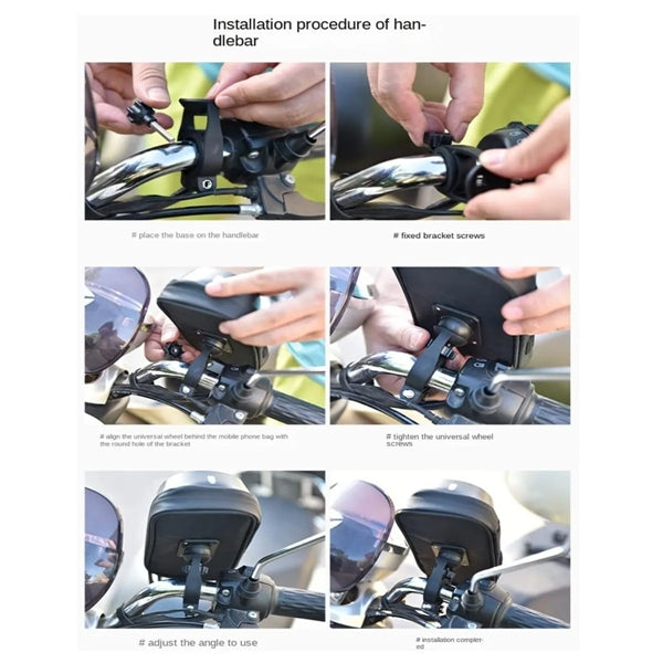 Bicycle Phone Holder Bag Mount Bike Accessories Case