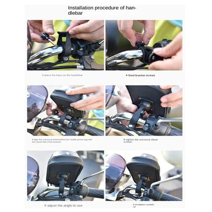 Bicycle Phone Holder Bag Mount Bike Accessories Case