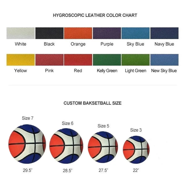 Custom Rubber Basketball