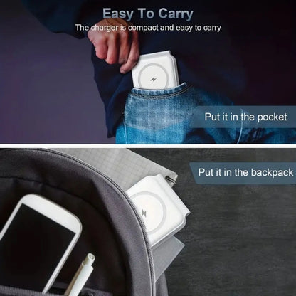 10 In 1 Foldable Magnetic Wireless Charge Data Cable Bag