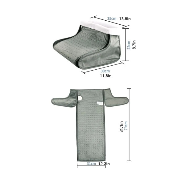Foot Warmer Adjustable Temperature Heating Pad